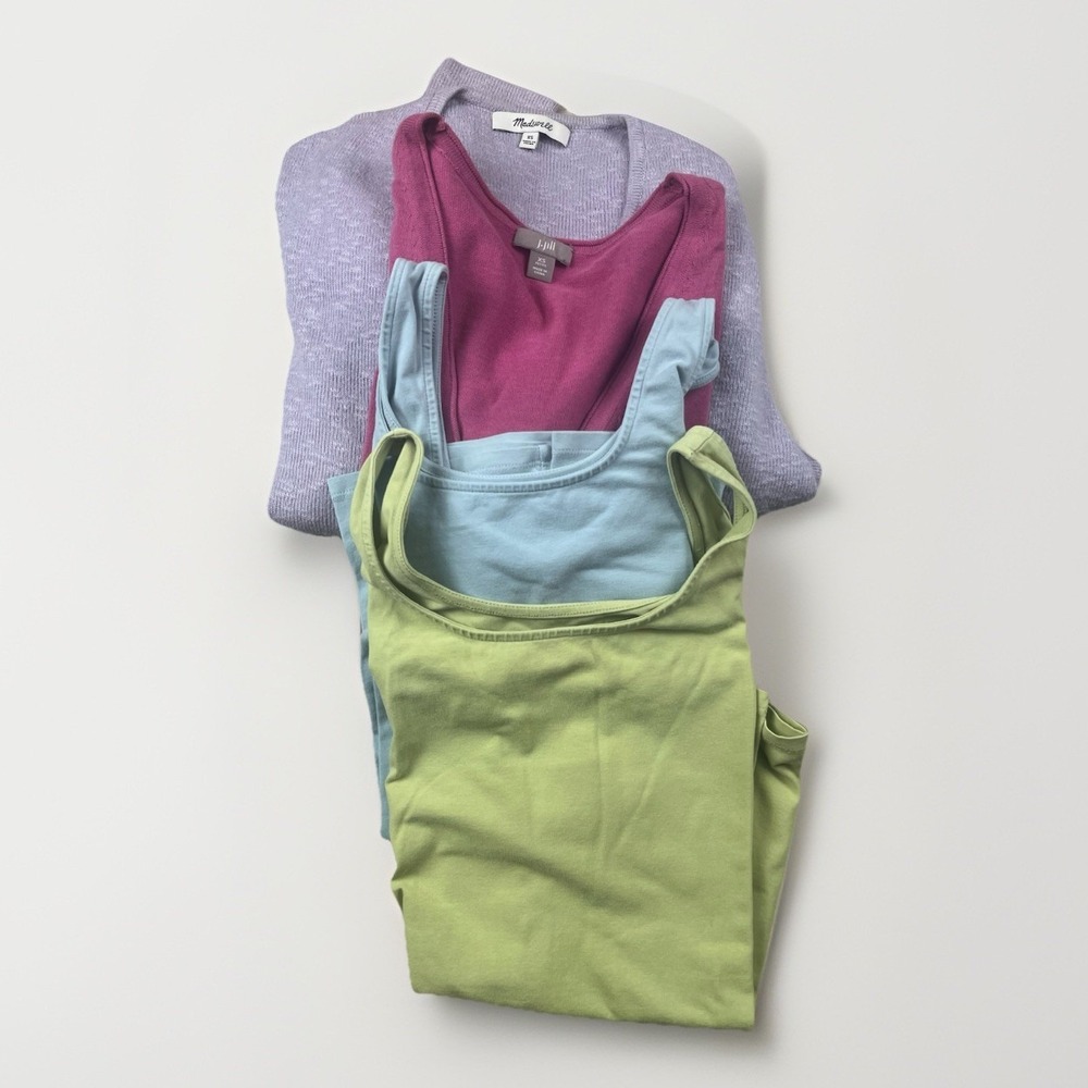 Women's Lot Size XS & PXS : Madewell‎ & J. Jill - Sweater, Cadigan, & Tank Tops